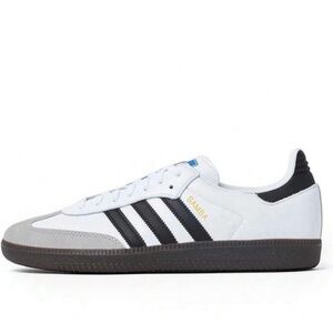 OG Adidas Samba White and Black Trainers